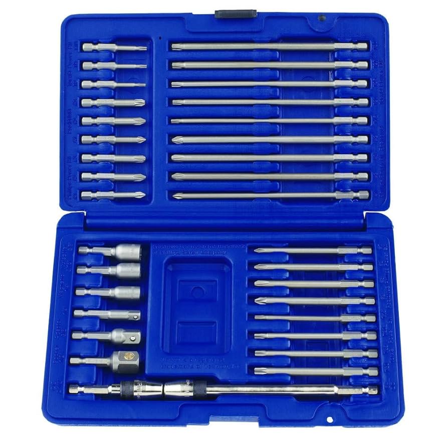 Irwin Tools ドライバービット34点セット IWAF1234 IRWIN Impact Screwdriver Bit Set (34-Piece) in the